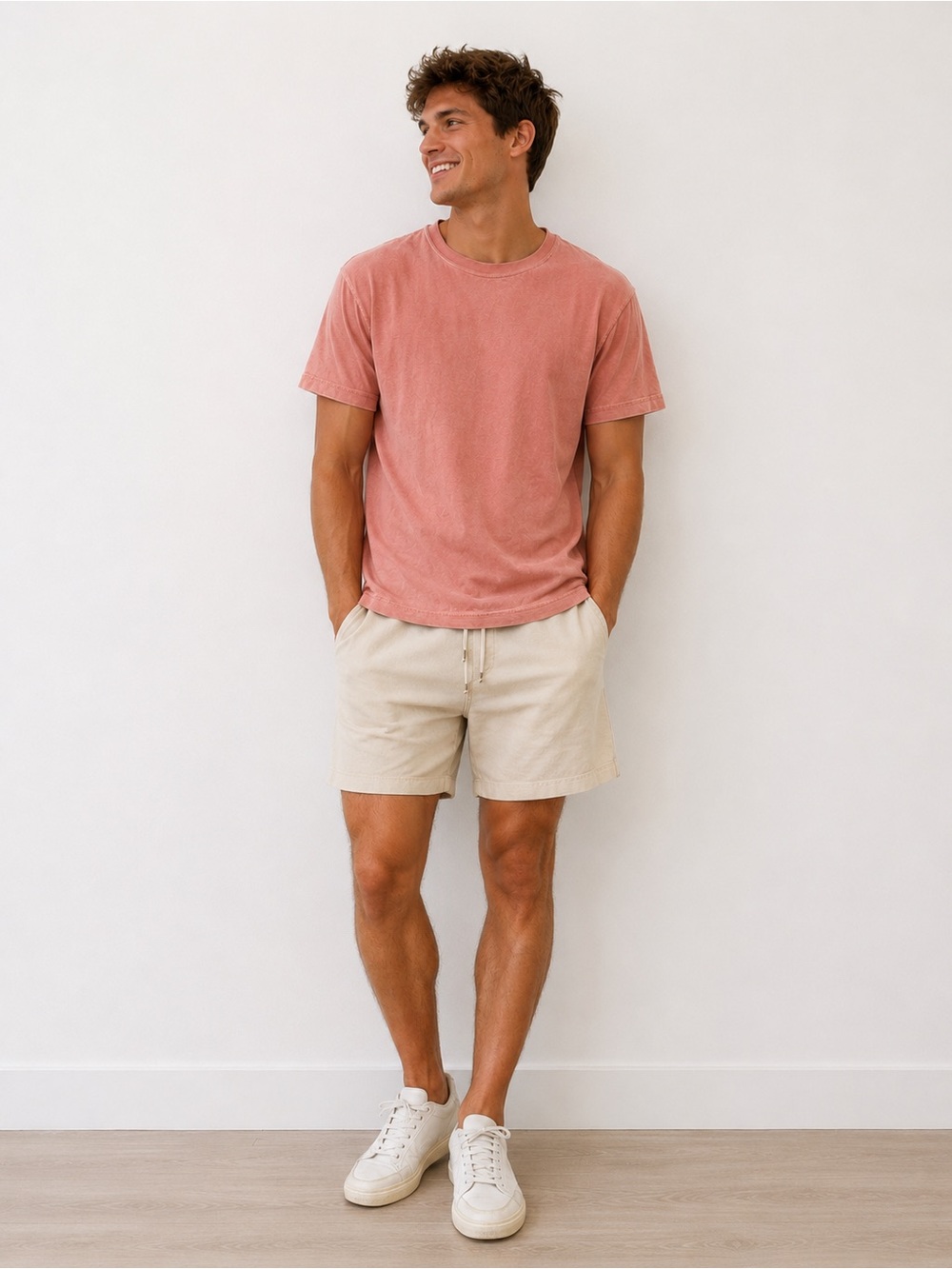 American Eagle Outfitters Light Pink Tee